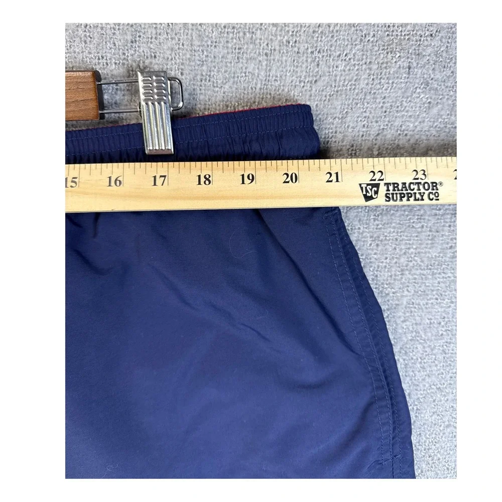 Polo Ralph Lauren Men's 2XLT‎ Tall Swim Trunks Shorts Blue Red Pony Logo Lined